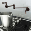 Pioneer Faucets Wall Mount Pot Filler, NPT, Potfiller, Oil Rubbed Bronze 2AM600-ORB